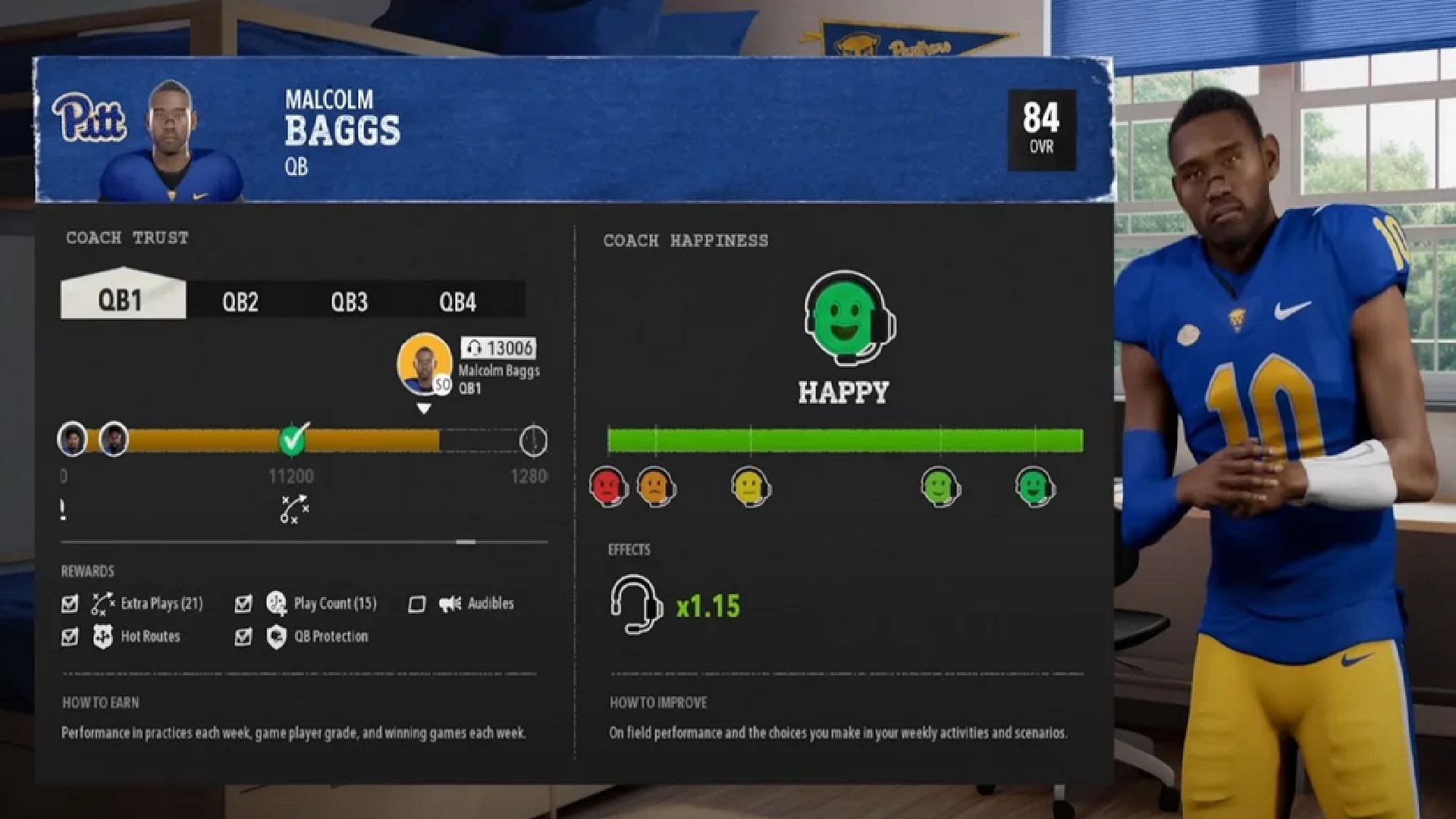 The start of a journey to win the Heisman Trophy in College Football 26 (Image via EA Sports)